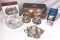 Assorted Silverplate and Crystal Lot - 5 pieces