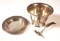 Sterling Silver Cup, Plate and Spoon