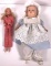 1966 Barbie Doll and Composition Baby Doll