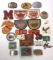 Assorted Vintage Patches and Belt Buckles