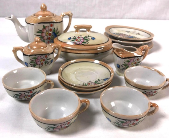 Miniature Tea Set - 15 pieces