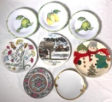 (8) Decorative Plates