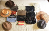 Purse and Hat Lot