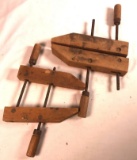 (2) Hargrave Wood Clamps