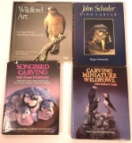 (4) Bird Carving Books