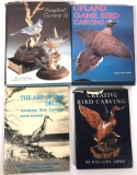 (4) Bird and Fowl Carving Books