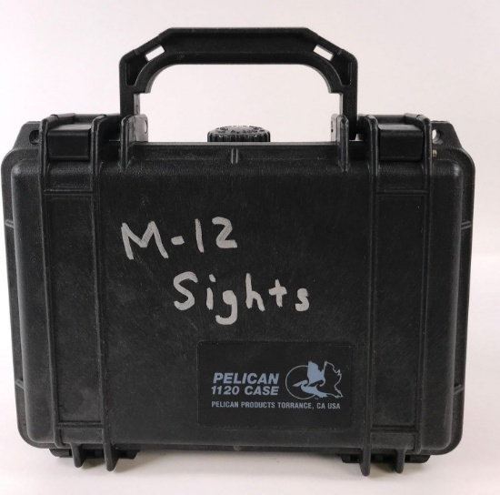 Redfield Palma Sight Set with Pelican 1120 Case