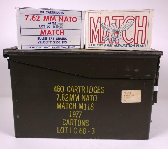 397 RDS 7.62 "White Box" NATO Match M118 Ammunition