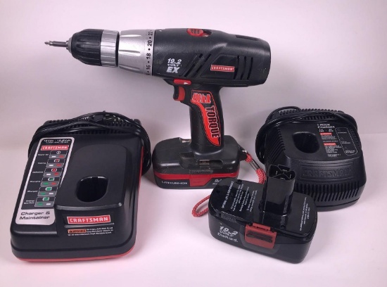 Craftsman Cordless Drill Lot