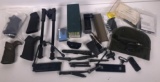 Assorted Gun Parts with M15 Grenade Launcher
