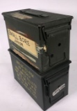 (2) Small Arms Ammo Cans (EMPTY)