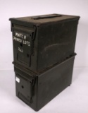 (2) Small Arms Ammo Cans (EMPTY)