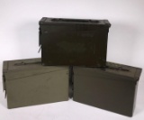 (3) Small Arms Ammo Cans (EMPTY)