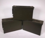 (3) Small Arms Ammo Cans (EMPTY)