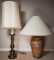 (2) Lamps: Ceramic Lamp 