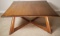 Mid-century Modern Haywood Wakefield Square Coffee Table (LPO) - Matches Lot 106