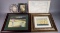 (11) Unframed Raymond Williams Landscape Prints, (2) Picture Frames and more