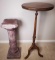 Wood Plant Stand & Vinyl Pedestal (LPO)