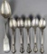 (5) Sterling Teaspoons and (1) Serving Spoon