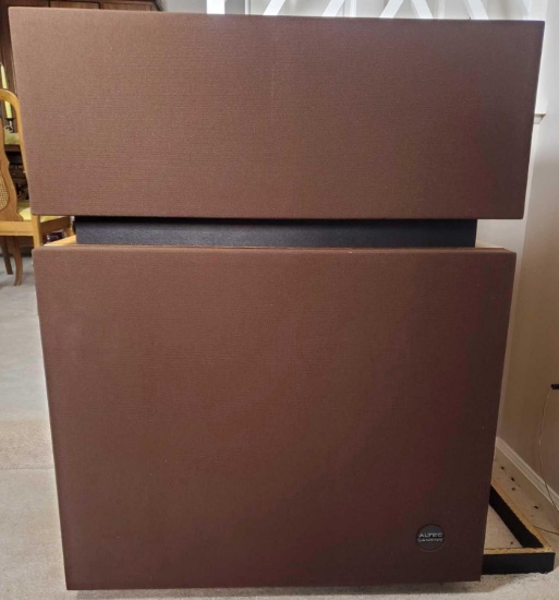 Pair of Alteck Model 19 Lansing Speakers with Manual. (LPO)