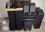 Stereo/Electronics Lot: Onkyo AV Receiver, Onkyo Subwoofer, and more (LPO)