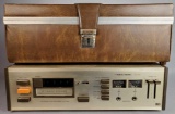 Vintage Realistic TR-801 8-Track Stereo with (17) 8-Track Tapes, (2) Head Cleaners and Tape Case