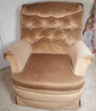 Vintage Les Brown Swivel Rocking Chair (LPO)