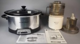 Black & Decker Food Processor & Hamilton Beach Slow Cooker