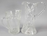 Crystal Water Pitcher and Glass Tea/Water Pitcher