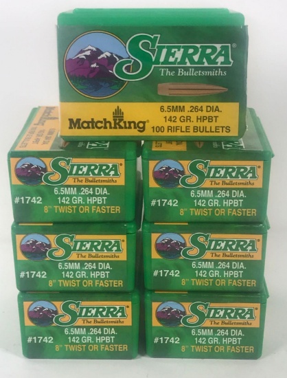700 Sierra 6.5mm #1742 Bullets