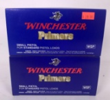 2,000 Winchester Small Pistol Primers (LPO)