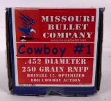 Missouri Bullet Company Cowboy #1 .452 Bullets