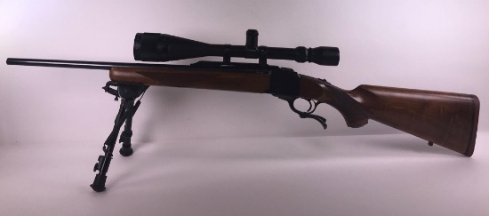 Ruger No. 1 .223 Cal Rifle with Simmons Scope and Bi-pod.