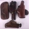 (4) Leather Right Handed Holsters