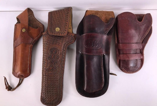 (4) Left Handed Holsters