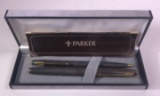 Parker Sterling Silver Fountain Pen and Mechanical Pencil Set