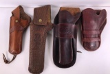(4) Left Handed Holsters
