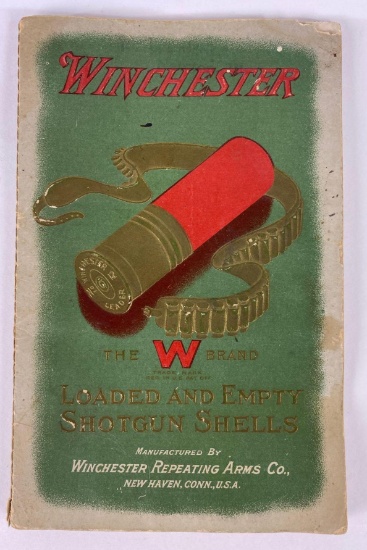 Vintage Winchester Loaded and Empty Shotgun Booklet