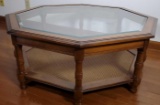 Octagon Table With Glass Top (LPO)