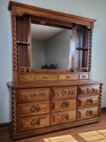 Dresser With Lighted Mirror by Lea (LPO)