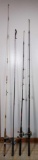 (4) Fishing Rods With Zebco Reels (LPO)