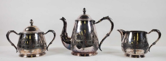 W. T. Gale & Co. Silver-plated Coffee/Tea Service