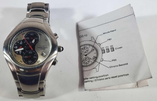Morettia Chronograph 5ATM Wrist Watch