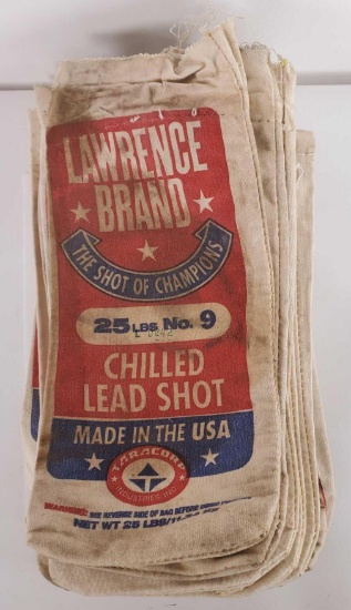 (23) Lawrence Brand Lead Shot Bags