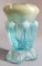 Fenton Cactus Aqua Opalescent Toothpick Holder