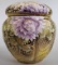 Nippon Moriage Covered Cracker or Biscuit Jar