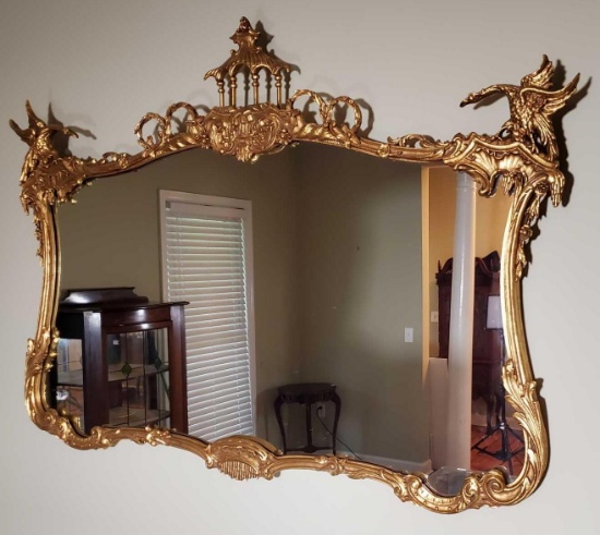 Ornate Gold Leaf Mirror (LPO)