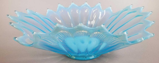 Fostoria Heirloom Blue Opalescent Bowl