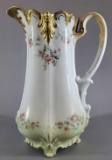 R S Prussia Porcelain Pitcher