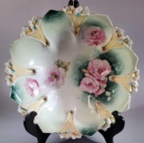 R S Prussia Floral Bowl